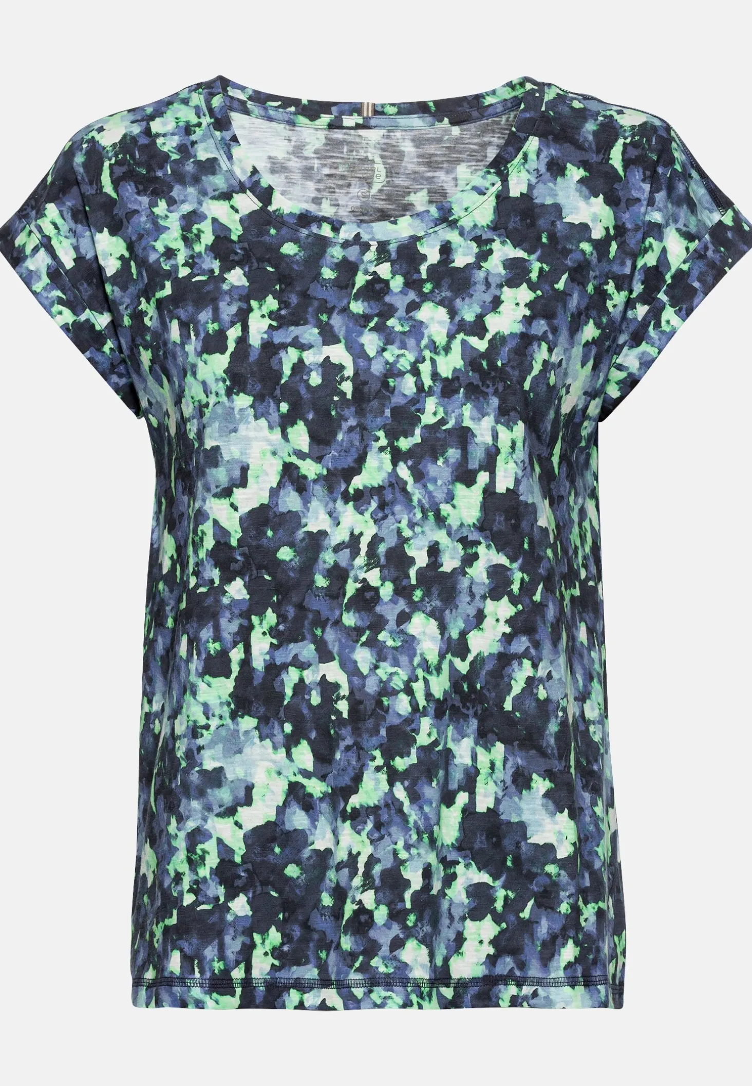 Allover-Print Shirt mit zertifiziertem Organic Cotton