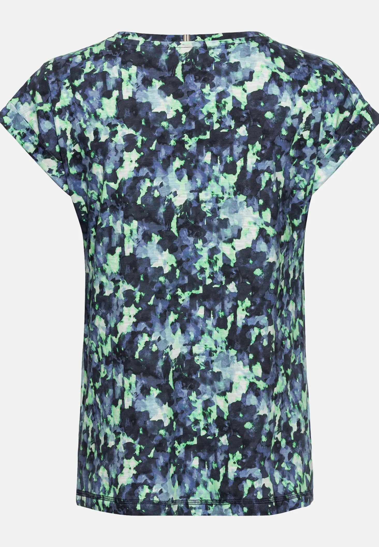 Allover-Print Shirt mit zertifiziertem Organic Cotton