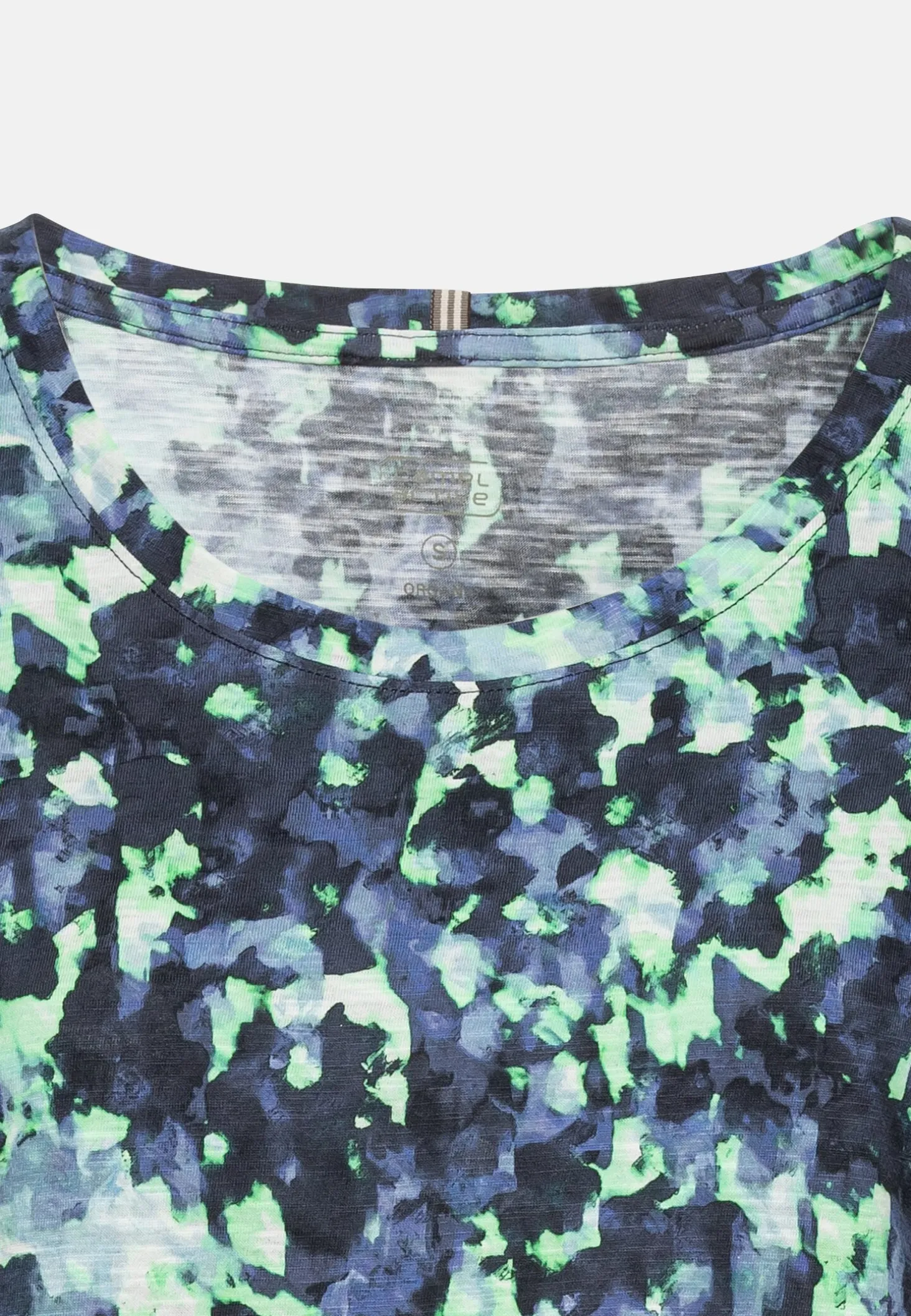 Allover-Print Shirt mit zertifiziertem Organic Cotton