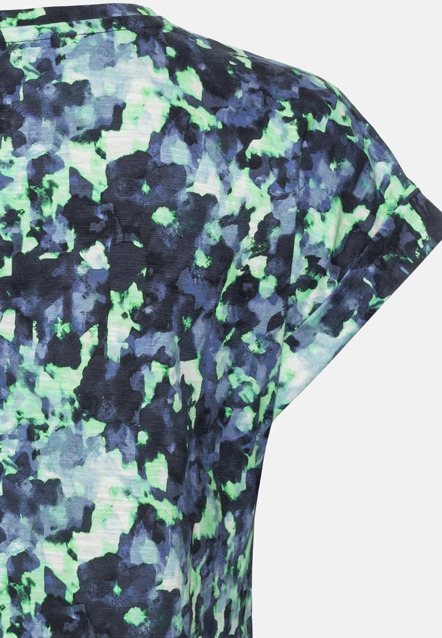 Allover-Print Shirt mit zertifiziertem Organic Cotton
