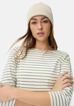 3/4-Arm T-Shirt mit Seitenschlitzen