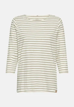 3/4-Arm T-Shirt mit Seitenschlitzen