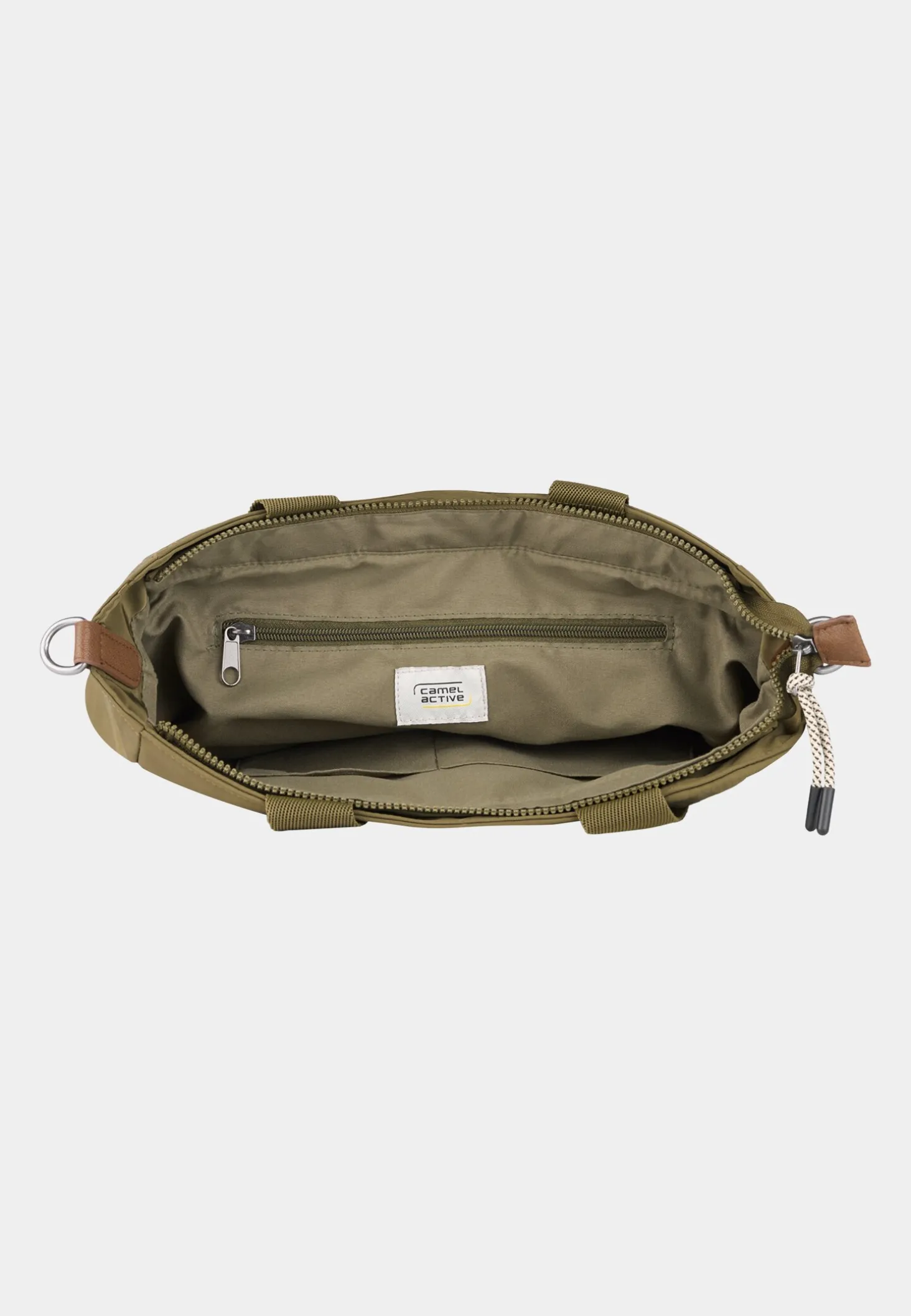 AURUM Zip Tote Bag mit abnehmbarem Schulterriemen