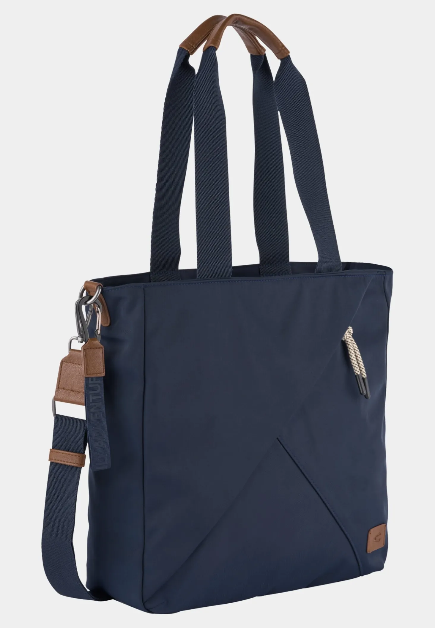 AURUM Zip Tote Bag mit farbiger Stickerei