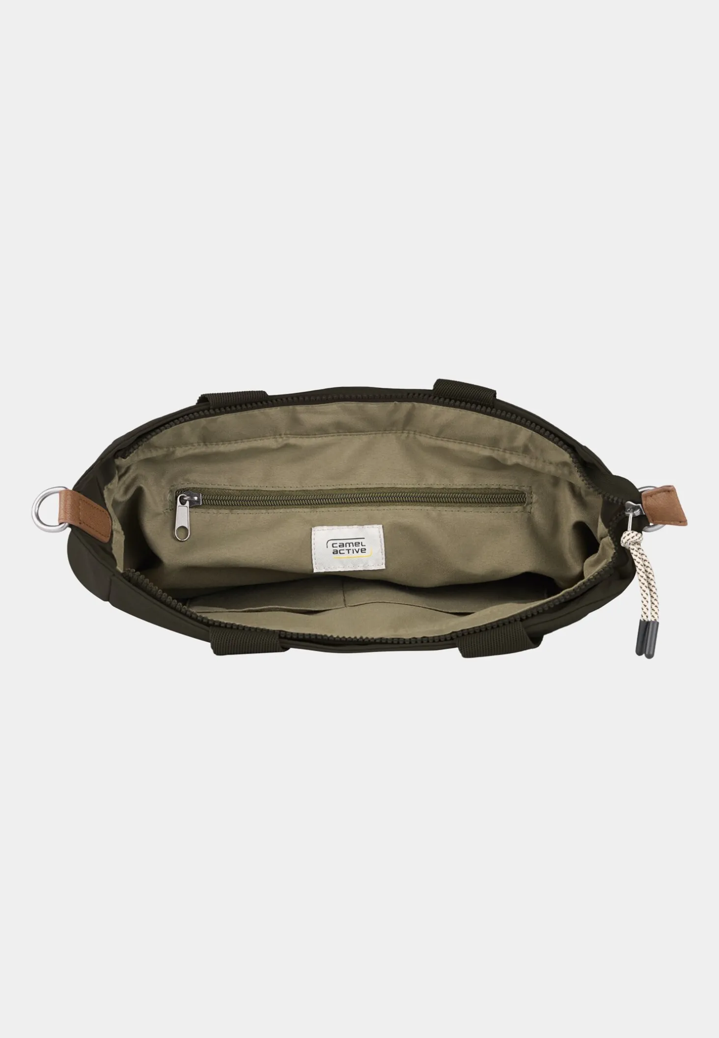 AURUM Zip Tote Bag mit Reißverschlusstaschen