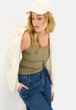 Basic Top aus reiner Baumwolle