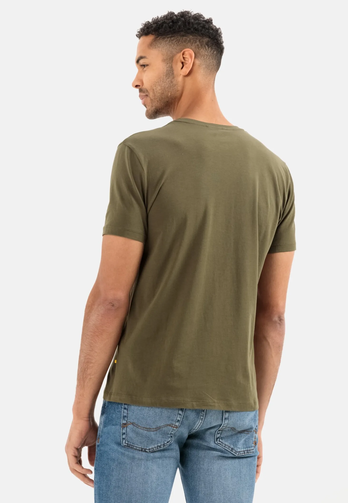Basic T-Shirt mit Rundhals aus Organic Cotton