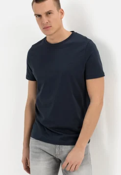 Basic T-Shirt mit Rundhals aus Organic Cotton