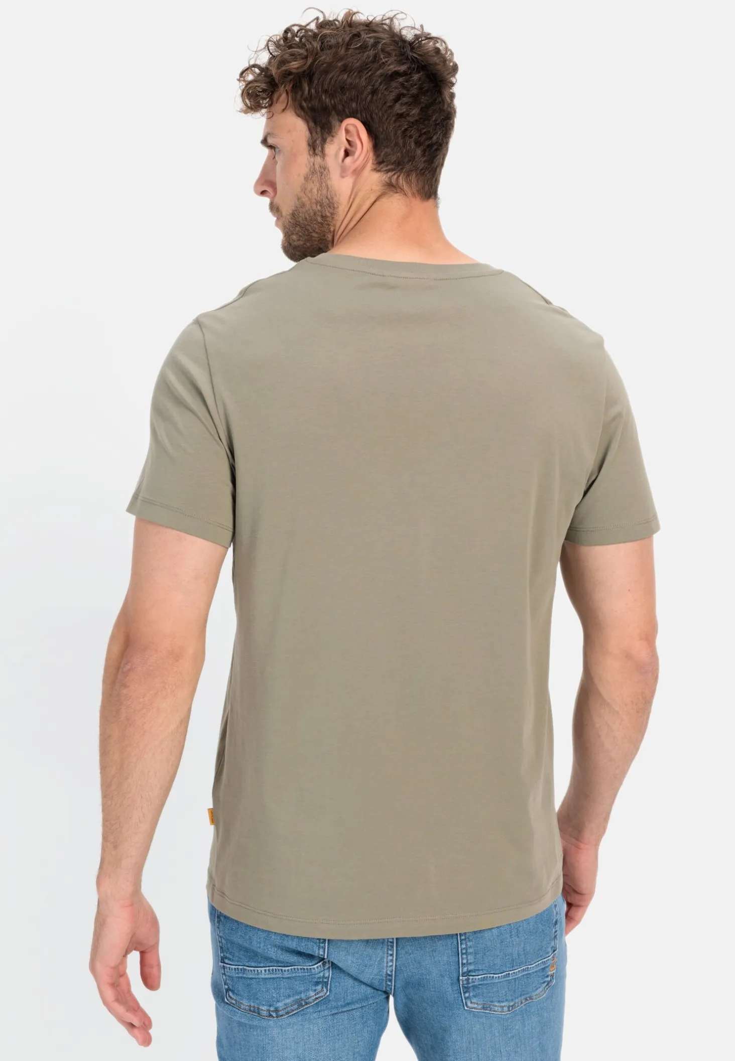 Basic T-Shirt mit Rundhals aus Organic Cotton