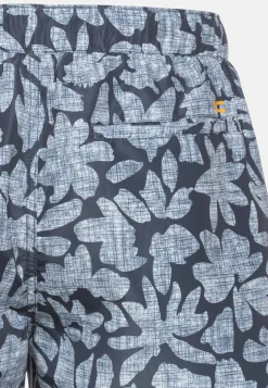 Beachshorts mit Blätterprint