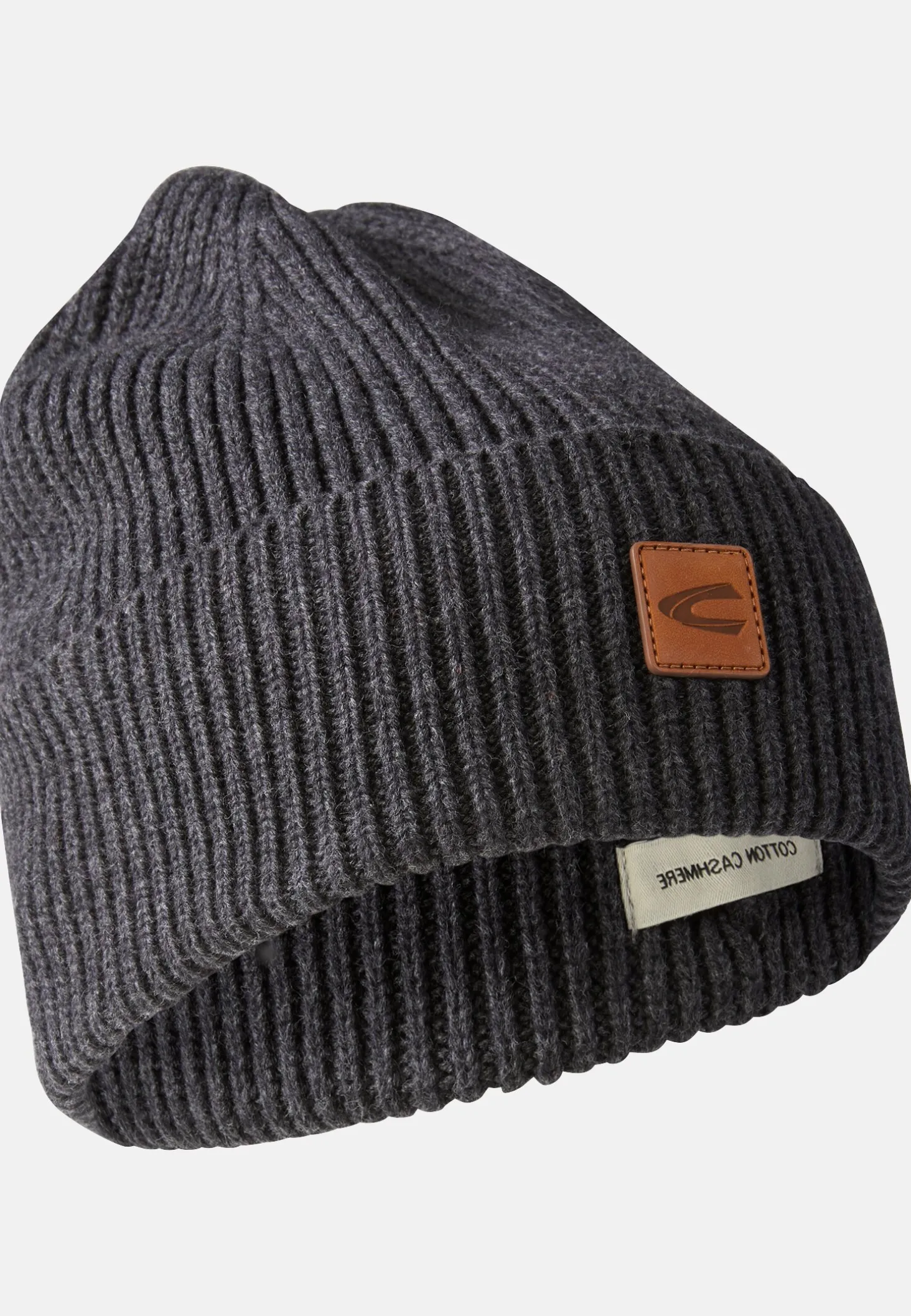Beanie aus einem Baumwoll-Kaschmir-Mix