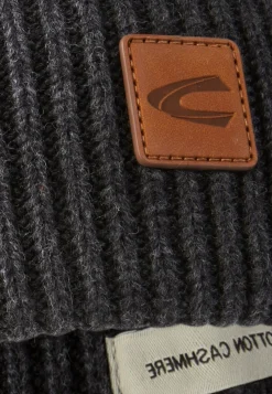 Beanie aus einem Baumwoll-Kaschmir-Mix