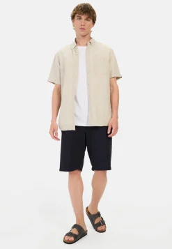 Bermuda Shorts mit elastischem Bund