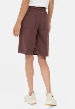 Bermuda Shorts mit elastischem Tunnelzug