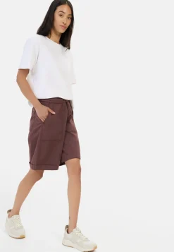 Bermuda Shorts mit elastischem Tunnelzug