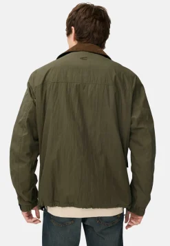 Blouson mit Hemdkragen und Fleece-Futter
