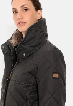 Blouson mit Stehkragen im Vintage Look