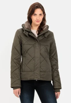 Blouson mit Stehkragen im Vintage Look