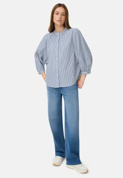 Bluse aus reiner Baumwolle