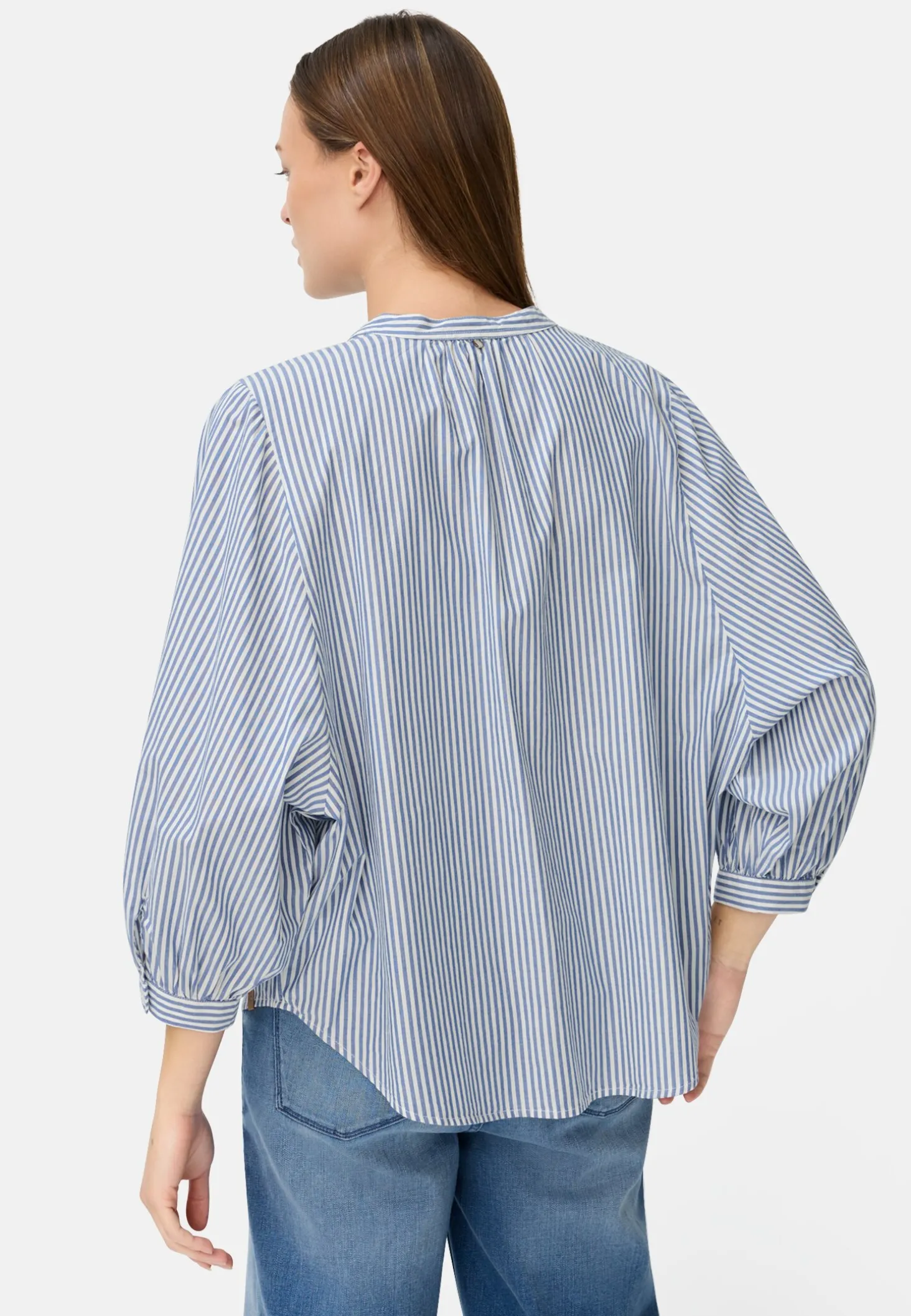 Bluse aus reiner Baumwolle