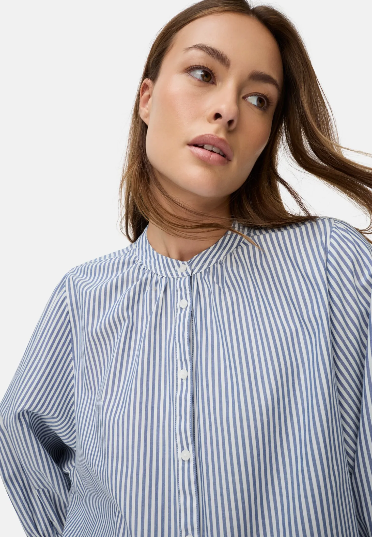 Bluse aus reiner Baumwolle