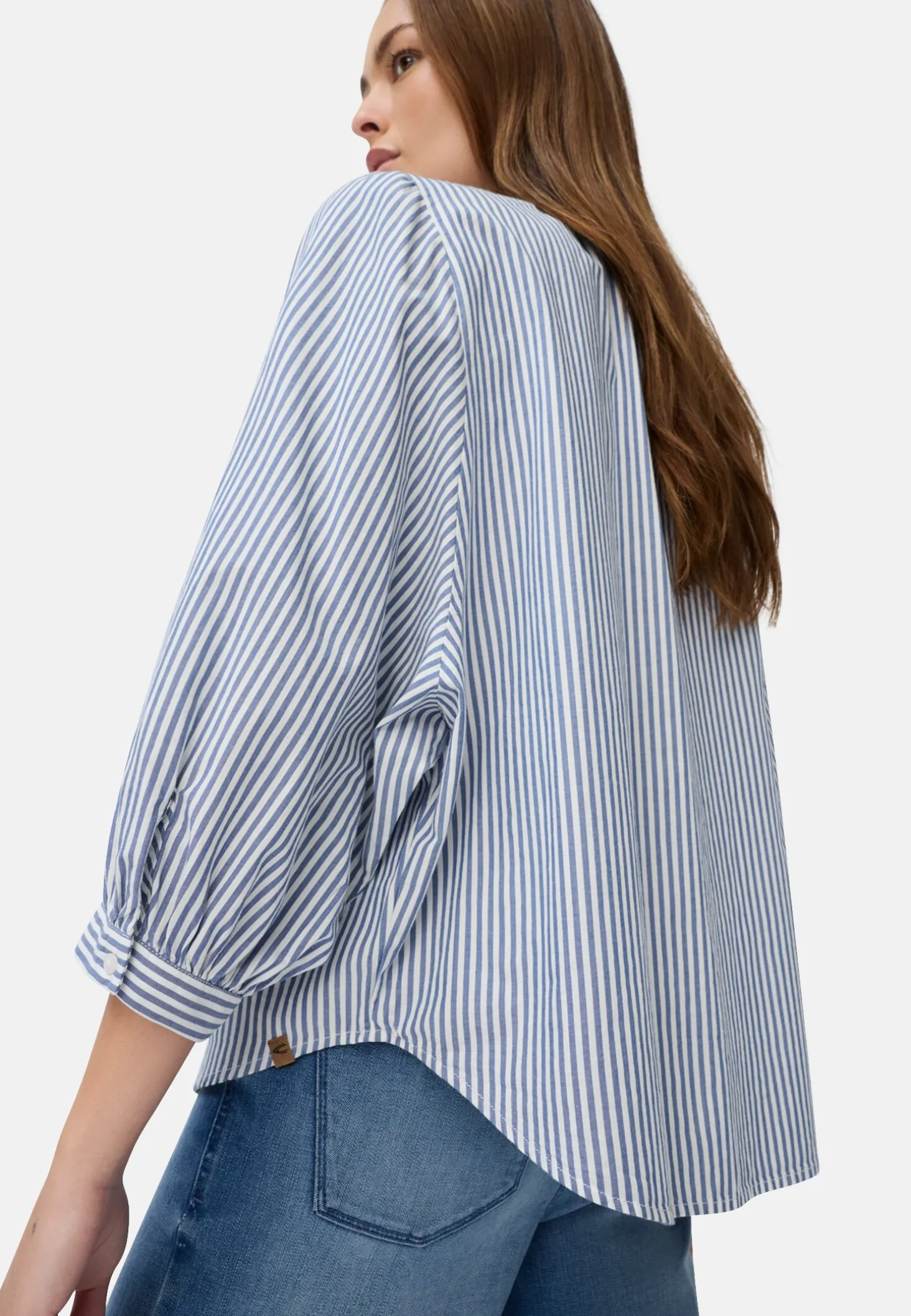 Bluse aus reiner Baumwolle