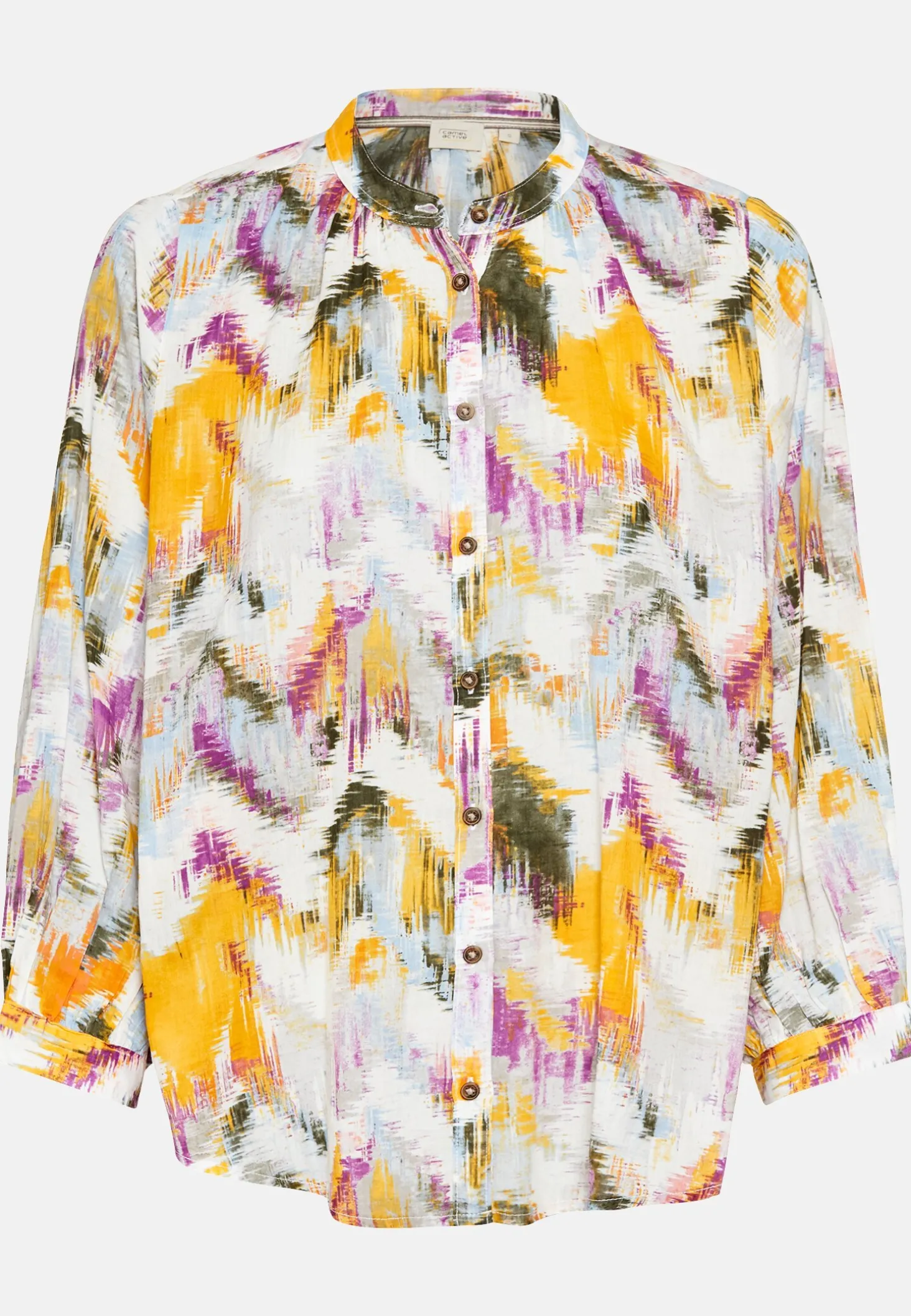 Bluse mit Allover-Print