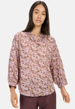 Bluse mit Allover-Print