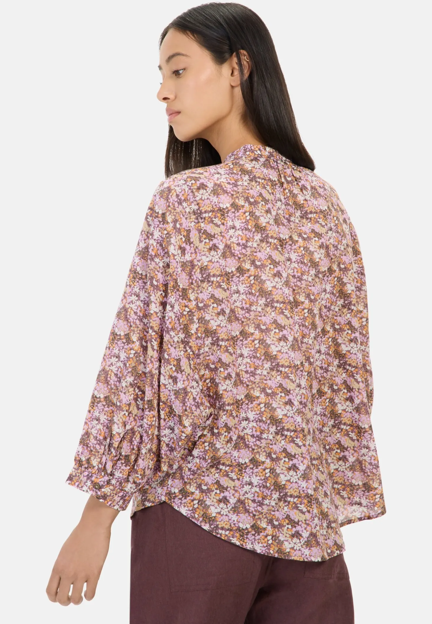 Bluse mit Allover-Print