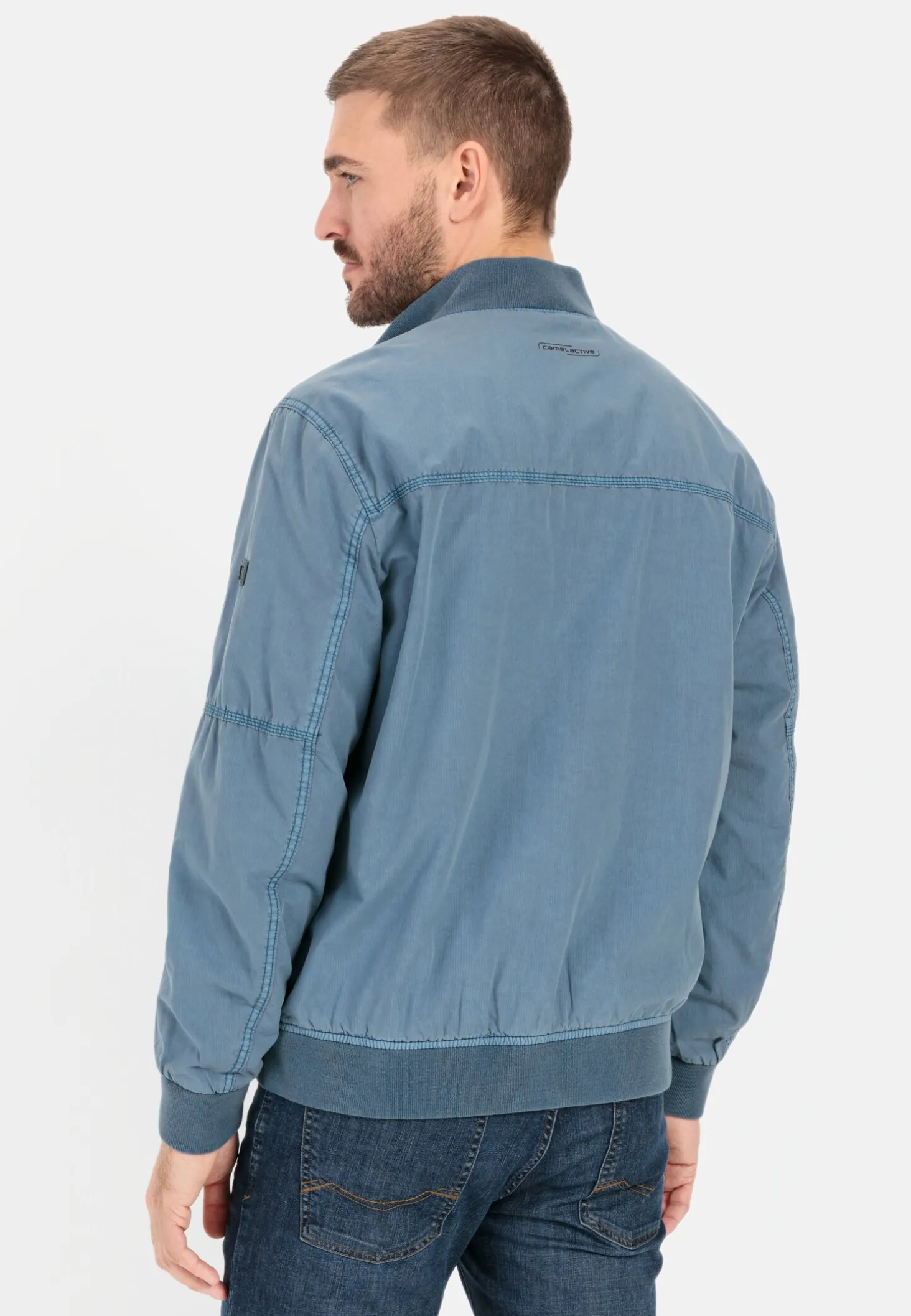 Bomberjacke mit Stehkragen