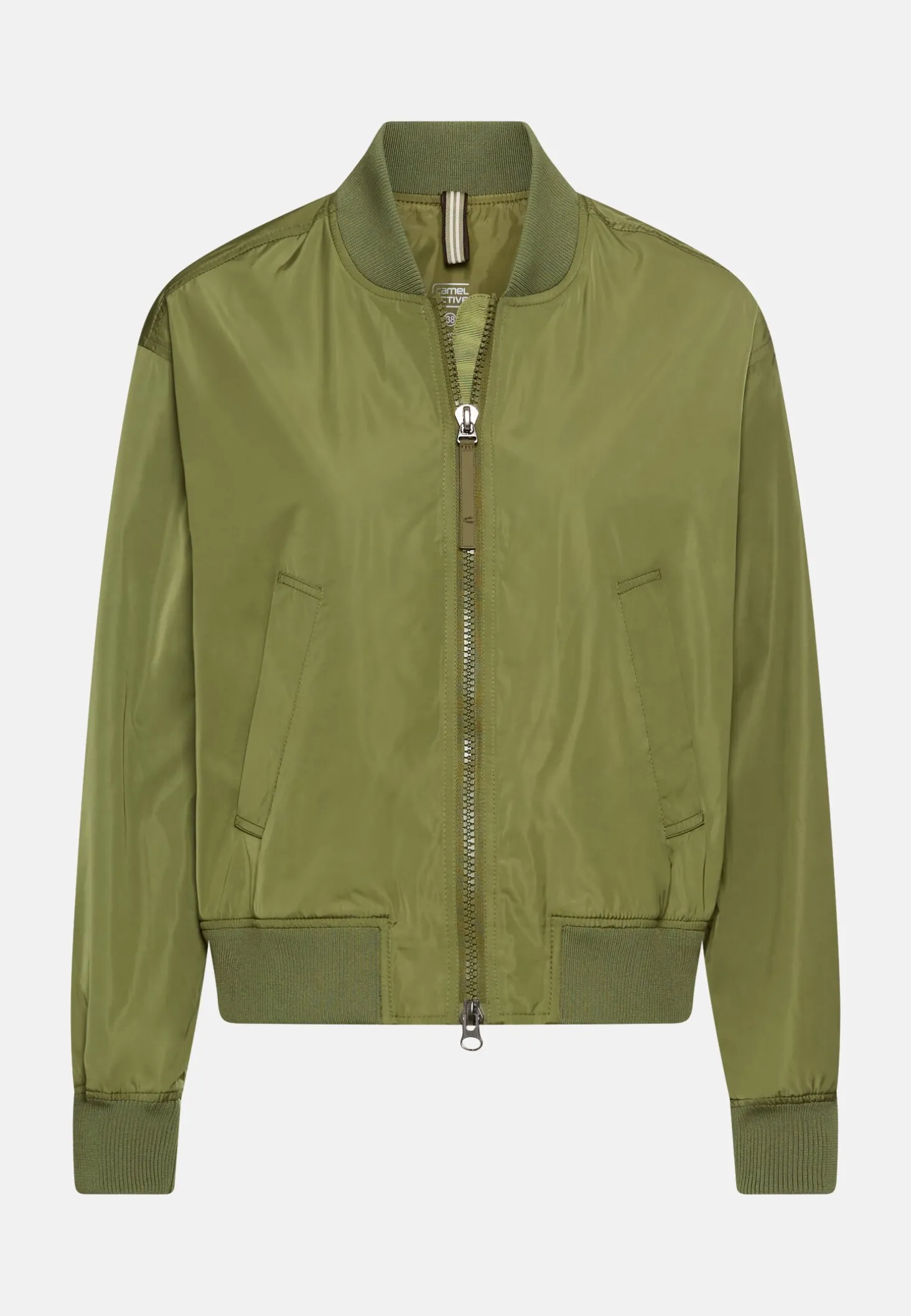 Bomberjacke mit 2-Wege-Reißverschluss
