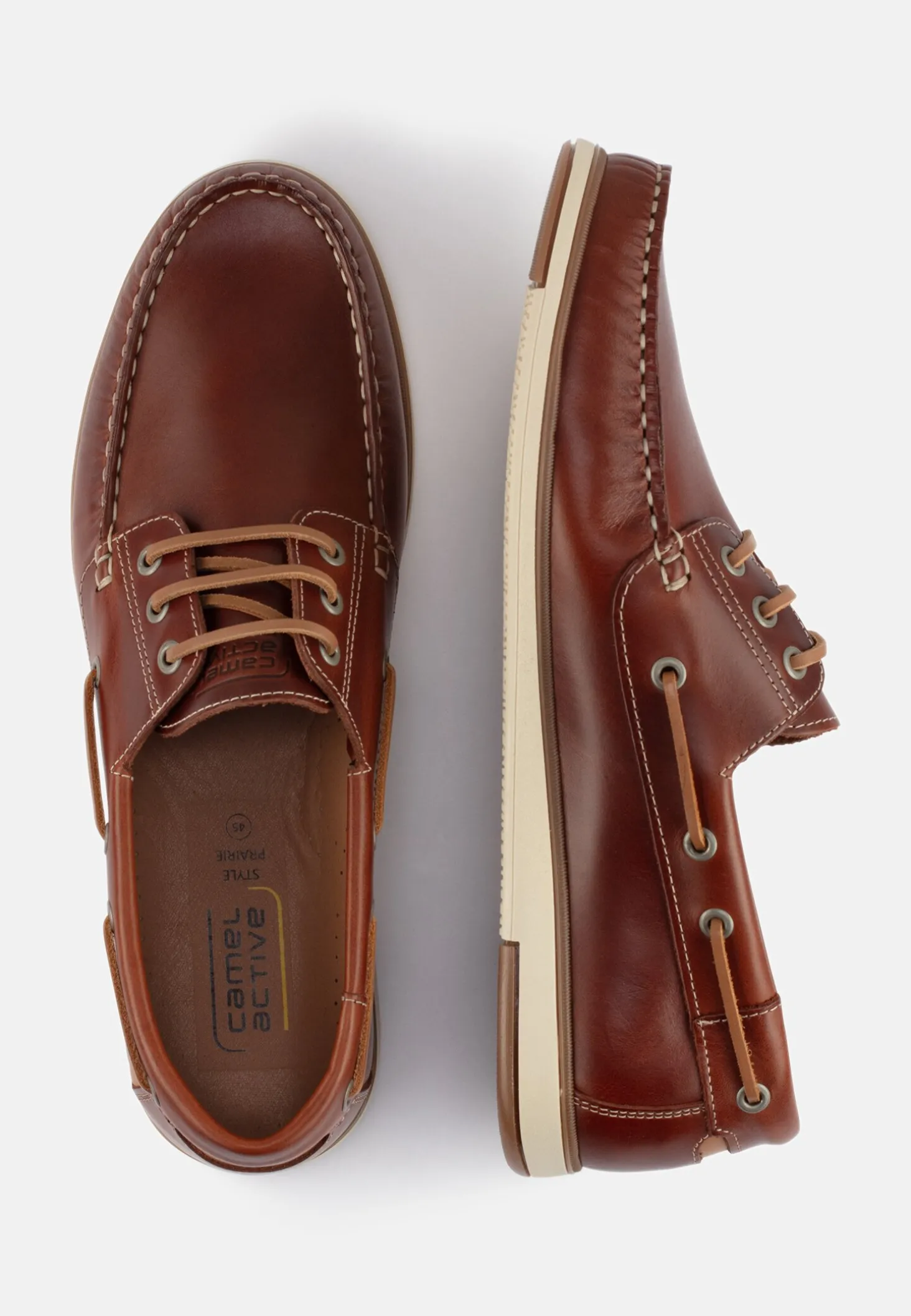 Bootschuhe aus Leder