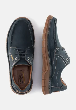 Bootschuhe aus Nubukleder