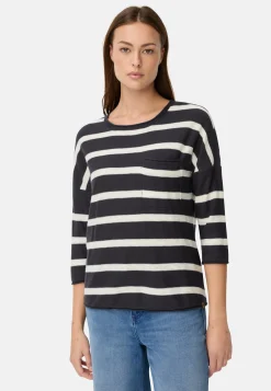 Boxy Strickpullover mit 3/4-Ärmeln