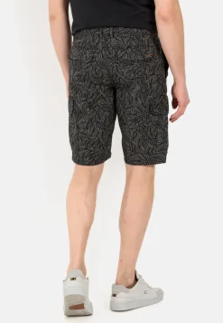 Cargo Shorts mit Allover-Print