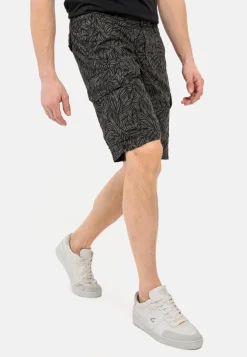 Cargo Shorts mit Allover-Print