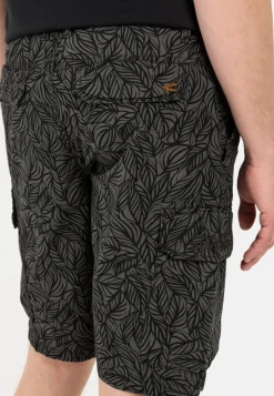 Cargo Shorts mit Allover-Print