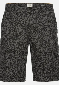 Cargo Shorts mit Allover-Print