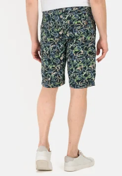 Cargo Shorts mit Allover-Print