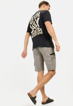 Cargo-Shorts mit Kordelzug und Stretch