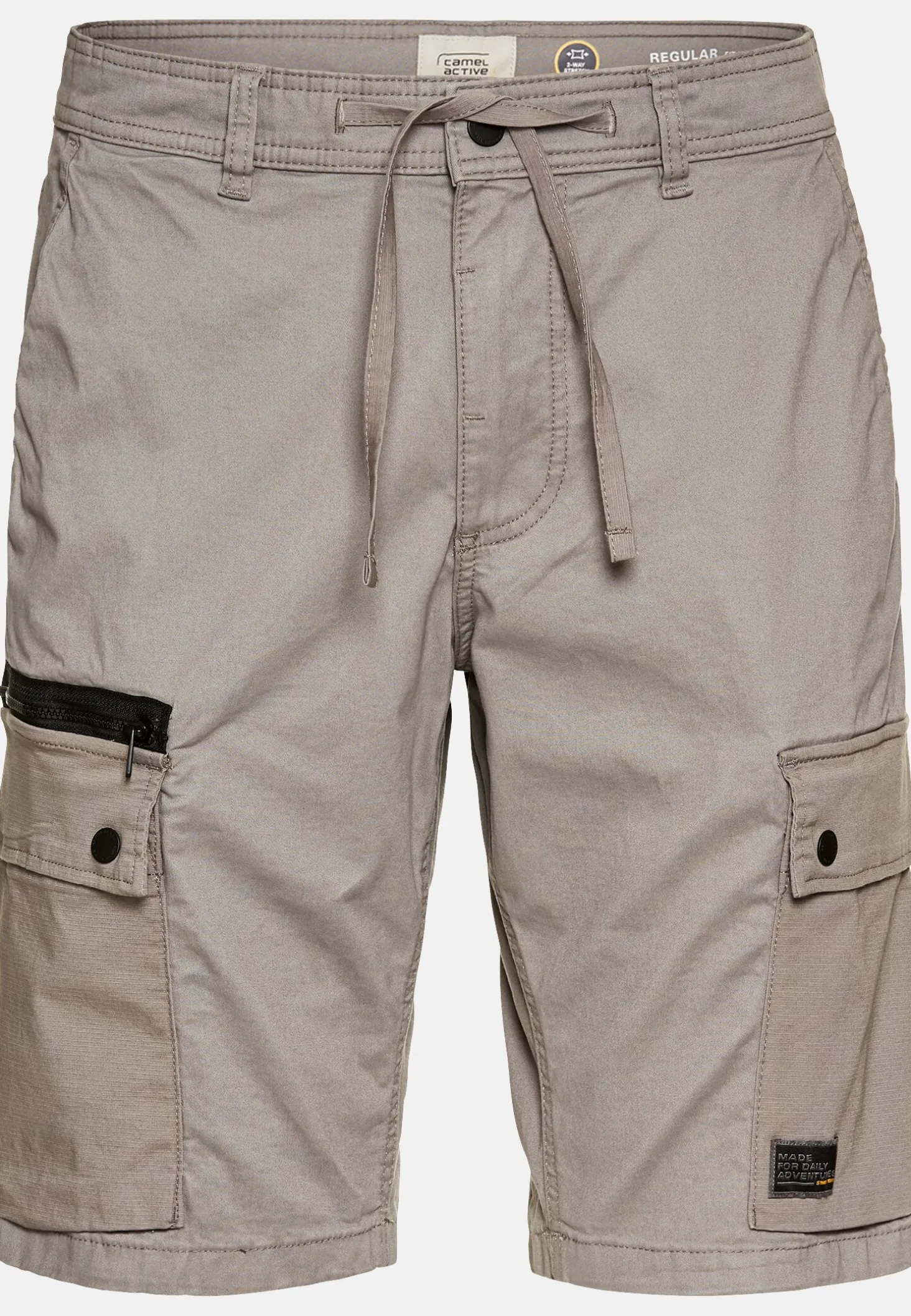 Cargo-Shorts mit Kordelzug und Stretch