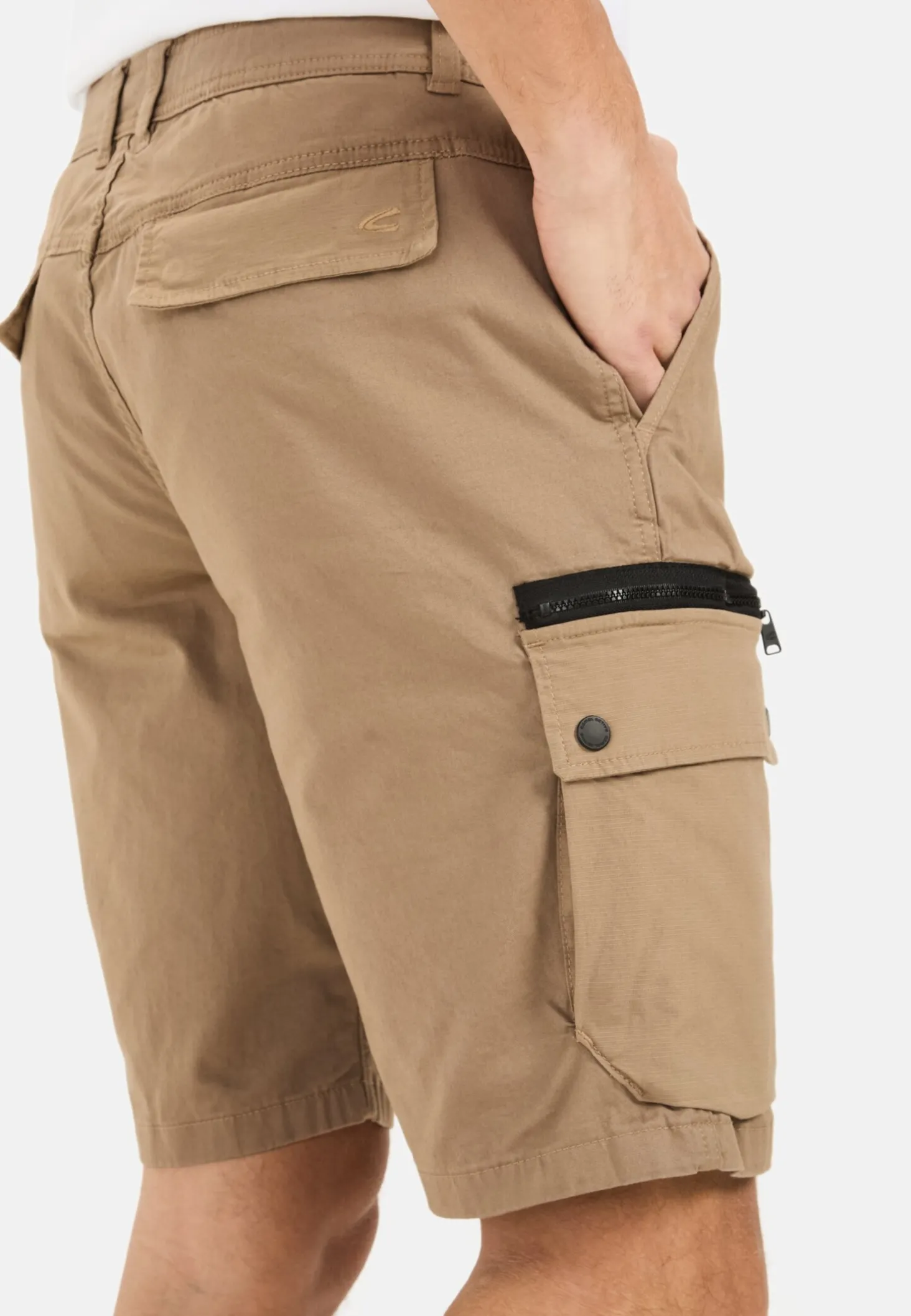 Cargo-Shorts mit Kordelzug und Stretch