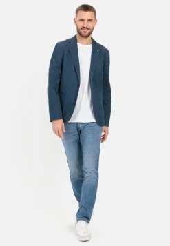 Casual Sakko aus Baumwolle