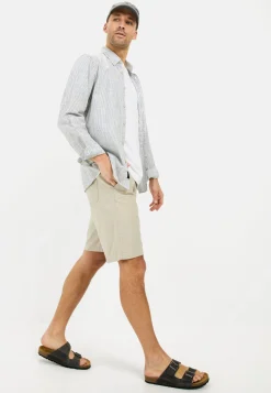 Chino Shorts mit elastischem Bund