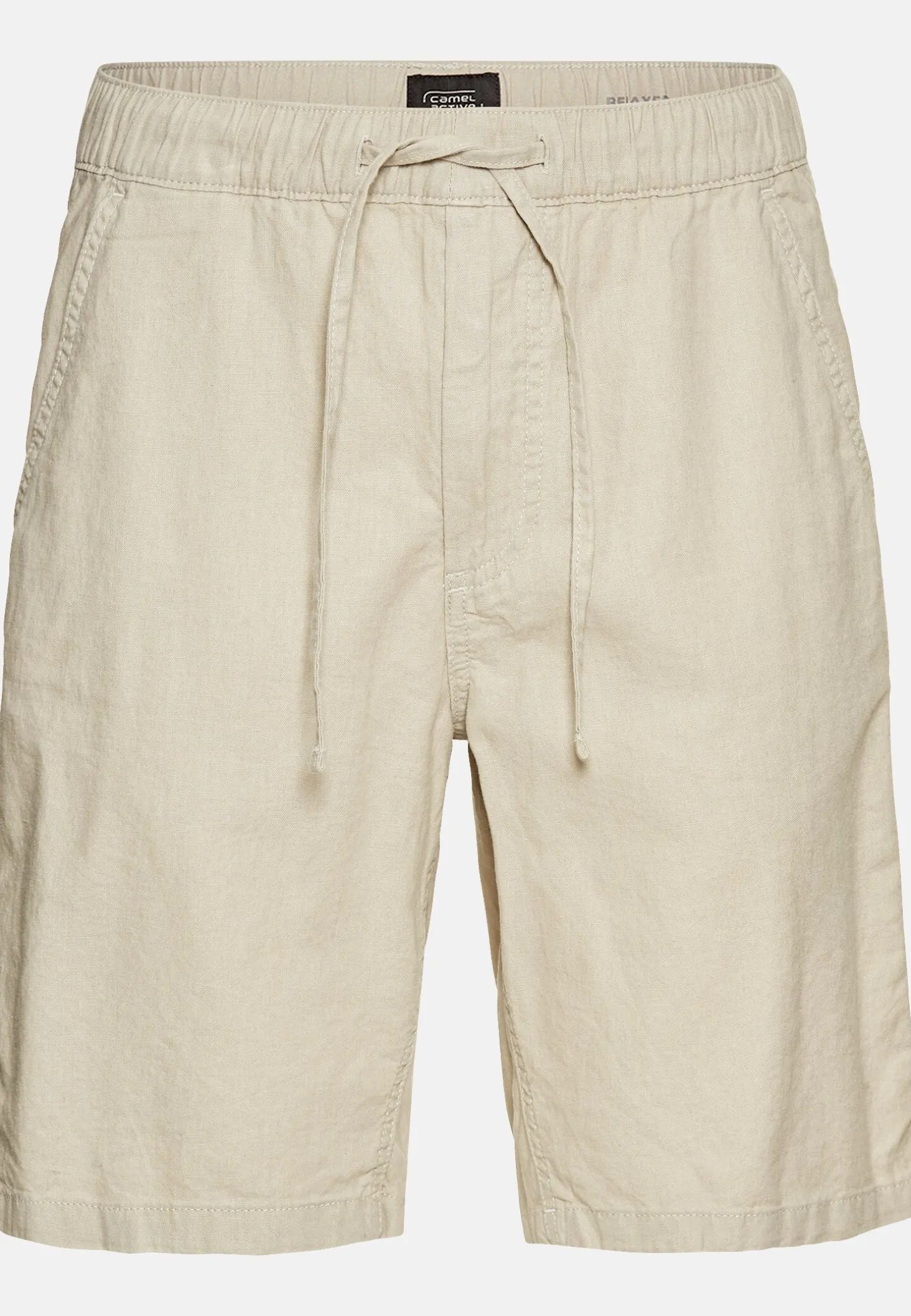 Chino Shorts mit elastischem Bund