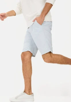 Chinoshorts aus Baumwolle mit Stretch