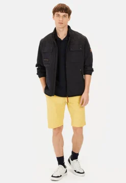 Chinoshorts aus Baumwolle mit Stretch