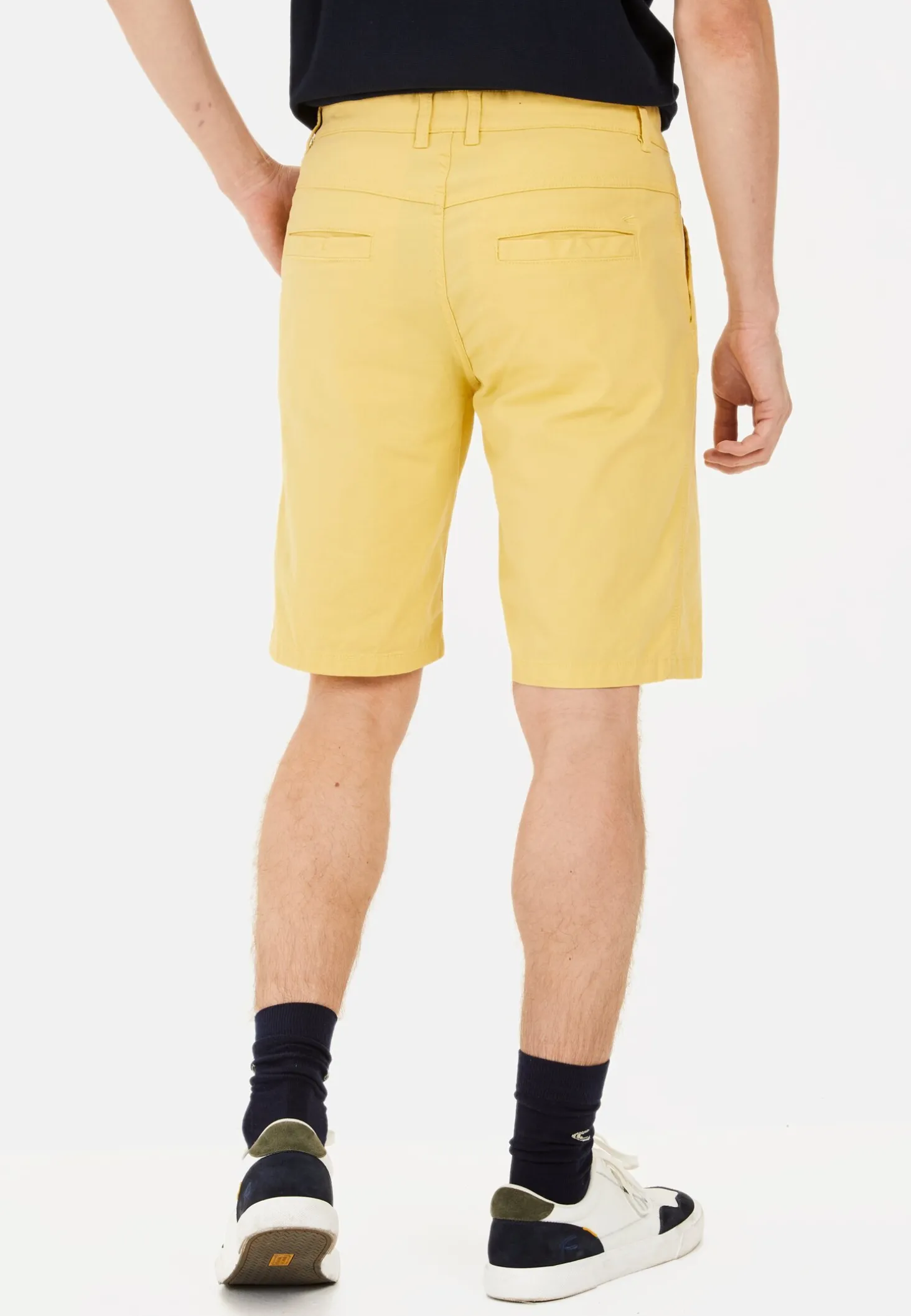 Chinoshorts aus Baumwolle mit Stretch