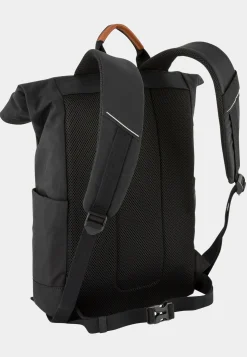 CITY Rucksack mit Reißverschluss und Überschlag