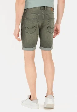 Colour Denim Shorts Slim Fit